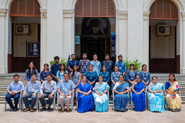 Group photos of the final year students (2025) with their teachers